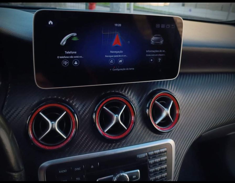 Tela Mercedes CLA/GLA/Classe A (Novo)