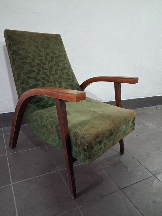 Fotel Lejkowski-Leśniewski, PRL Vintage lata 60