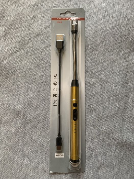 Импульсная Электронная Пьезозажигалка USB Lighter Зажигалка USB-C