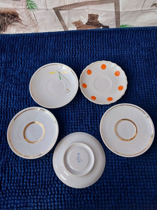 Блюдца фарфор чайные кофейные Дулёво Полонное Баранівка Городница