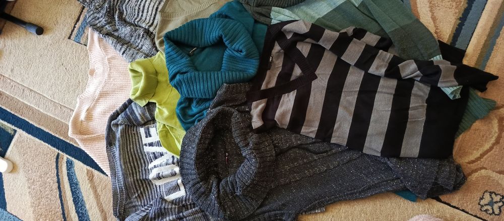 Mix damski sweter tunika Golf 10 sztukM/L