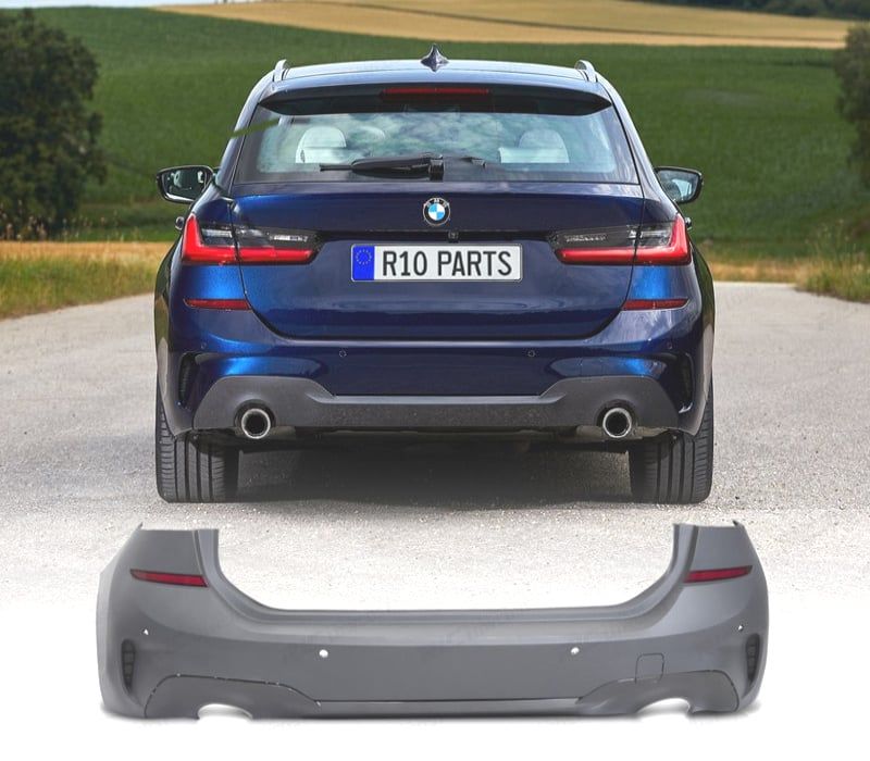PARA-CHOQUES TRASEIRO BMW G21 TOURING 19-22 LOOK M PDC