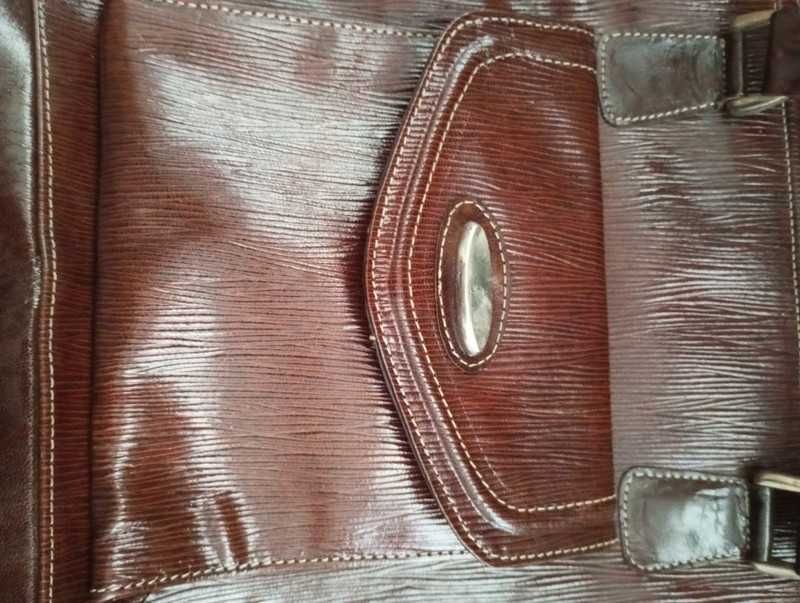 torebka brązowa, nowa