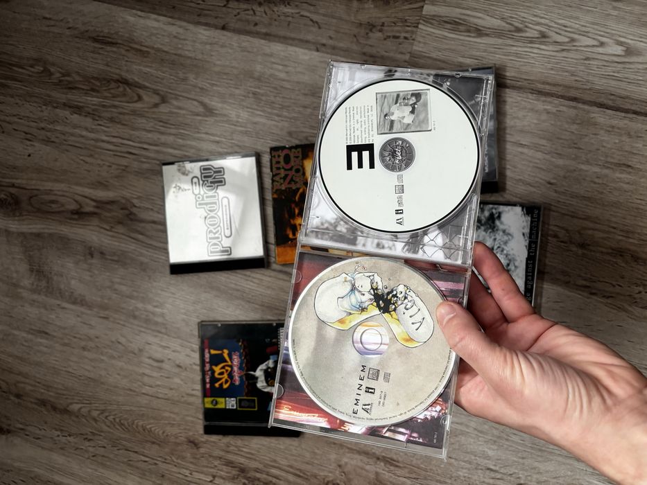CD диск вінтаж 90х Eminem Prodigy Faith No More Rase Against 1992