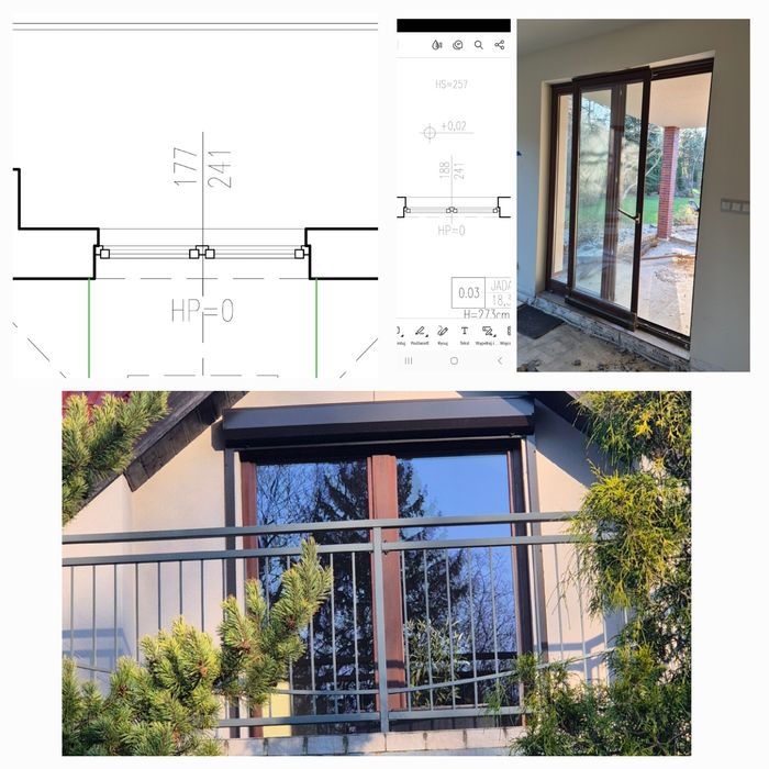 Okna z lub bez  rolet  drewniane do demontażu lub po Wrocław orzec
