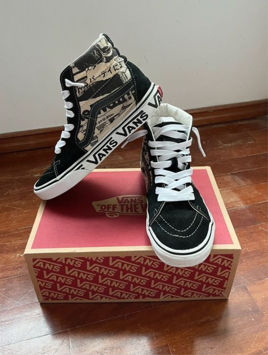 Tenis Vans Bota Ski-H8 Pretos - NOVOS