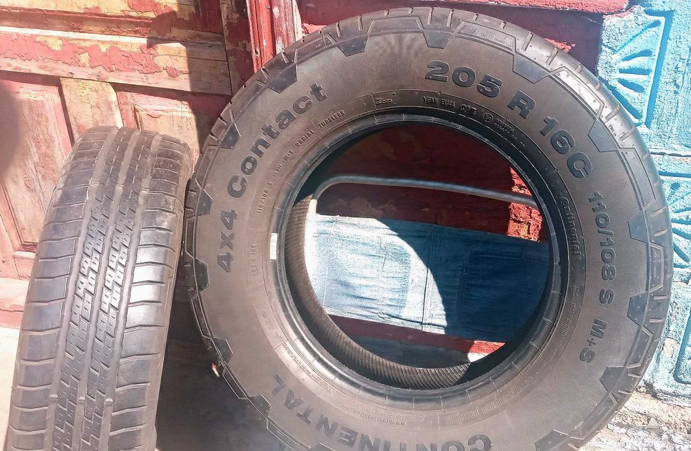 Колеса CONTINENTAL 205R16C 110/108S/M+S 4x4 Contact