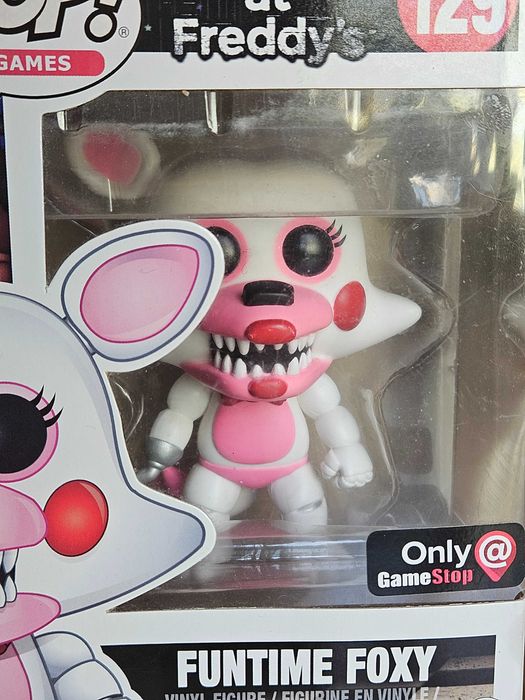 POP! Funko Five Nights at Freddy's - duas figuras EXCLUSIVAS: Toy Freddy e Funtime Foxy