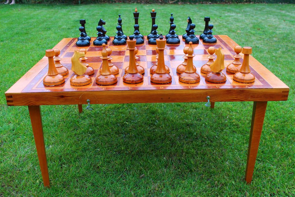 2 Шахматы турнирные большие 1 метр. Шахи. СССР