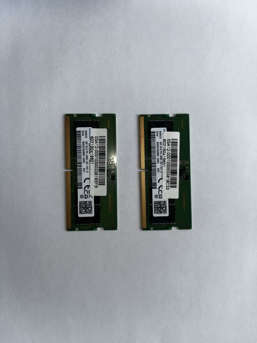 ОЗП SODIMM DDR 5 16 GB (2 x 8 GB) 4800 MHz SAMSUNG