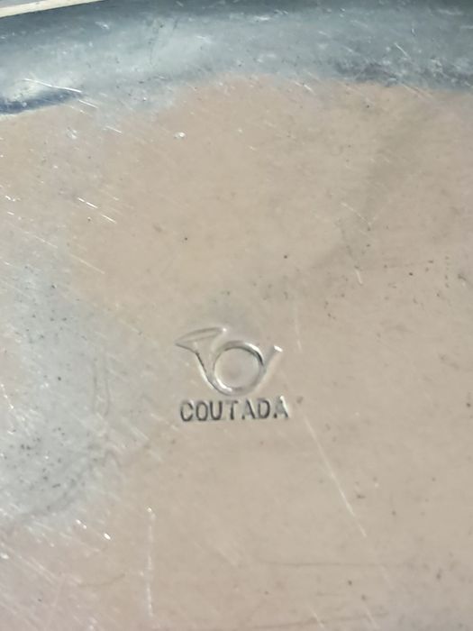 Cinzeiro Vintage Estanho Coutada