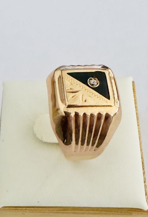 Złoty Sygnet 14k 585 roz. 20