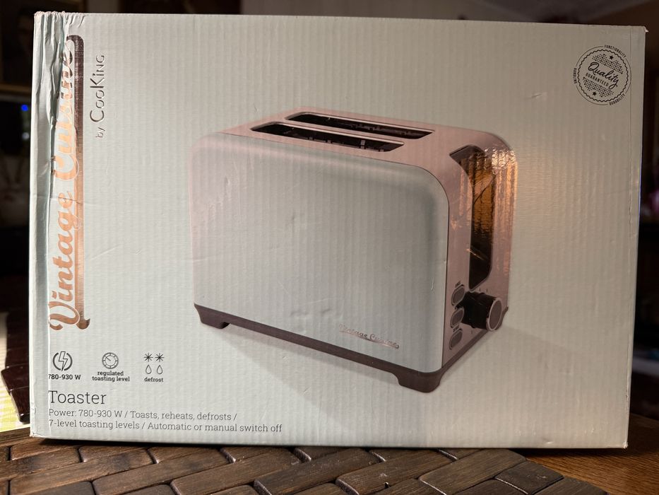 Toster Vintage Cuisine miętowy