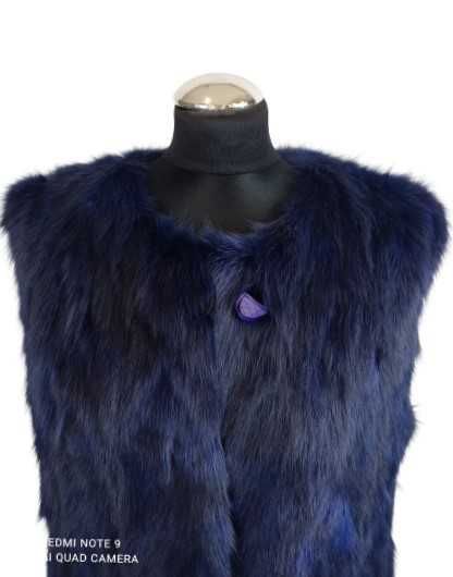 KAMIZELKA - Lis farbowany