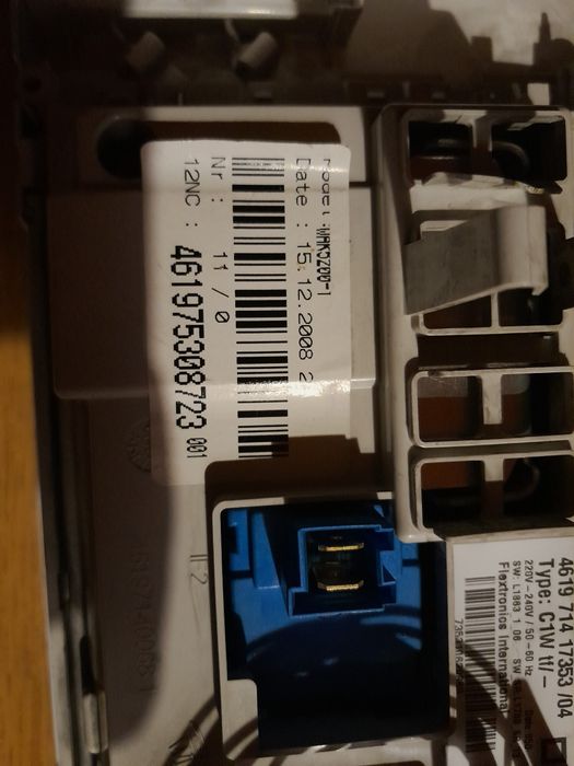 Programator + panel Pralka Bauknecht WAK5200