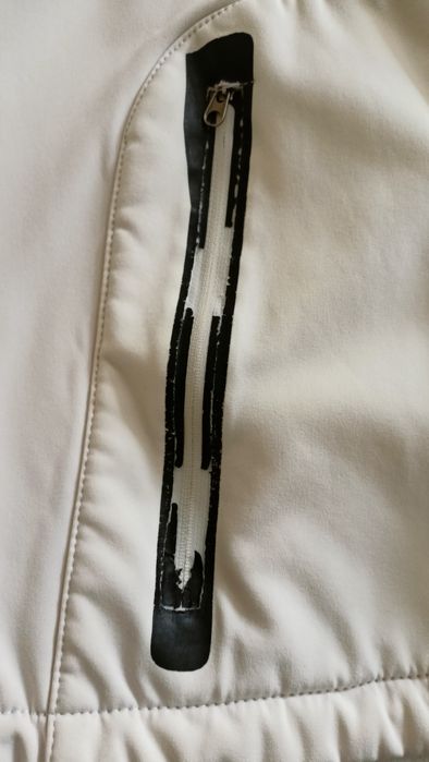 Biały Softshell Mammut
