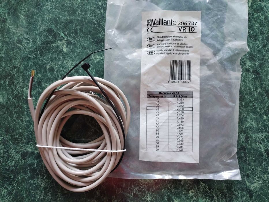 Vaillant VR 10 Датчик температури