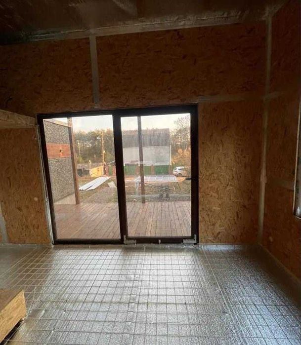 Монолітно каркасний одноповерховий будинок 2 кімнати