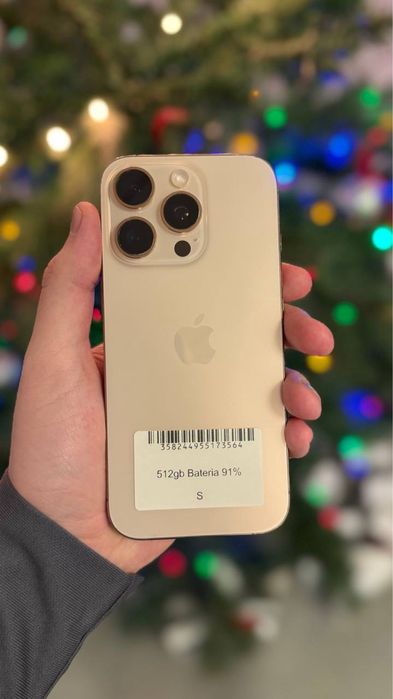 WYPRZEDAŻ iPhone 16 Pro 512GB BATERIA 91% GWAR 12 miesiecy RATY 0%