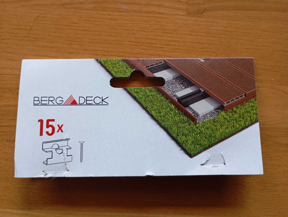 Ultra szybkie klipsy montażowe do desek kompozytowych