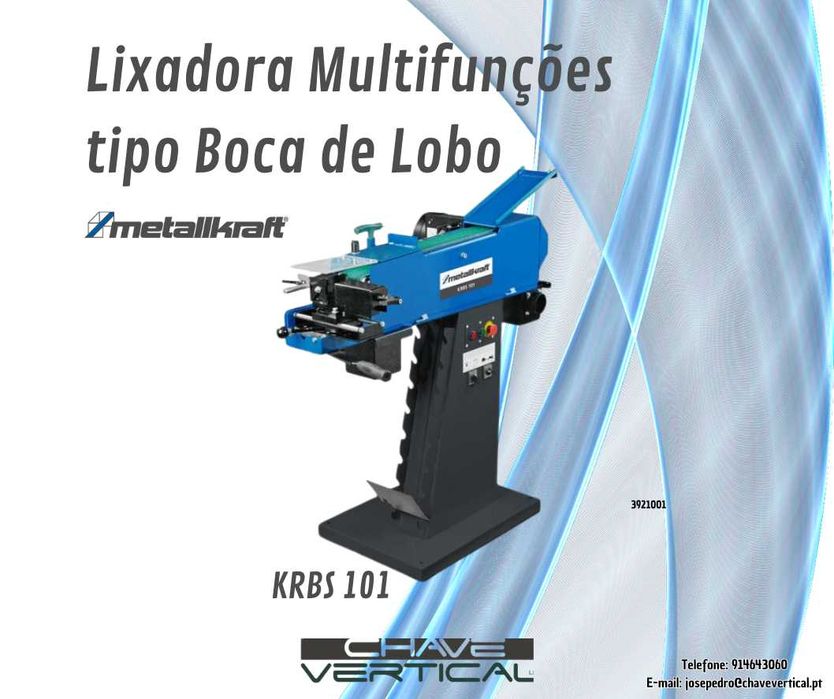 Lixadora Multifunções tipo Boca de Lobo KRBS 101 JR19