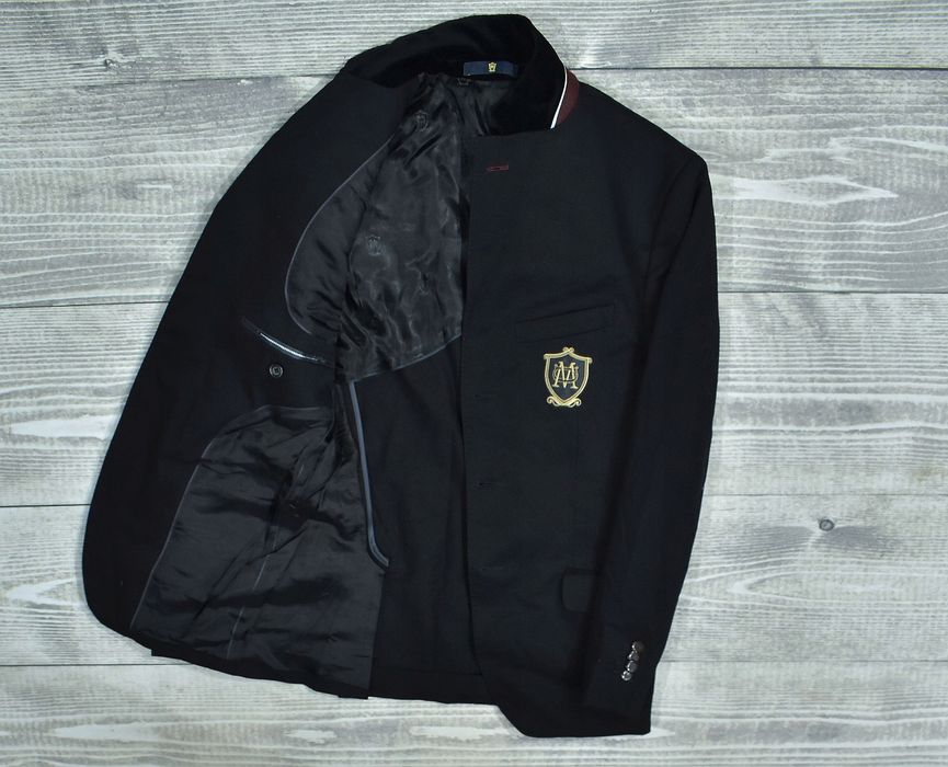 Massimo Dutti Personal Tailoring Bawełniana Marynarka 48