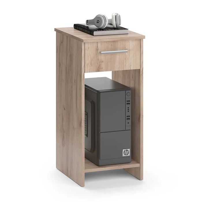 Szafka pod komputer Vicco Odin dąb sonoma 35,1 × 77 cm z szufladą