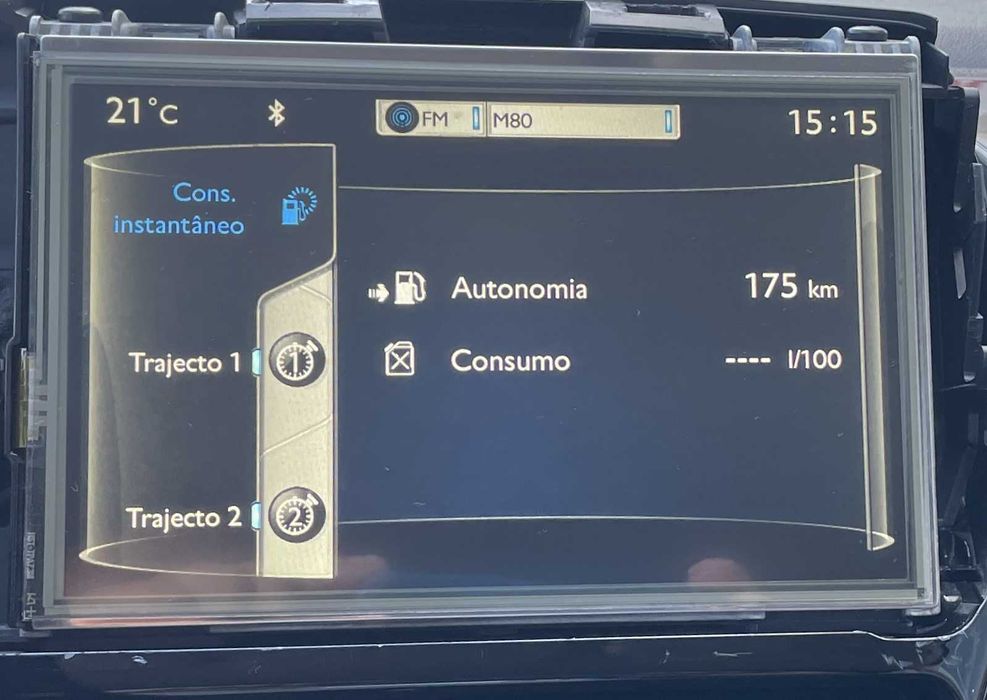 Ecrã display multifunções Peugeot 208, 2008