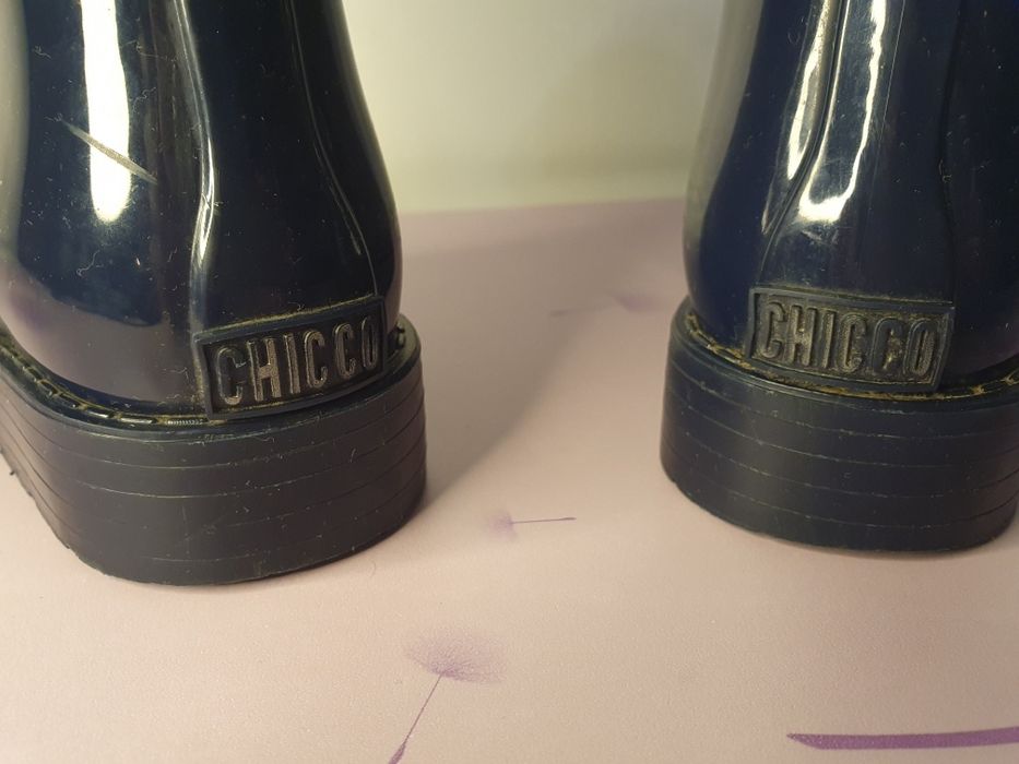 Galochas criança azul