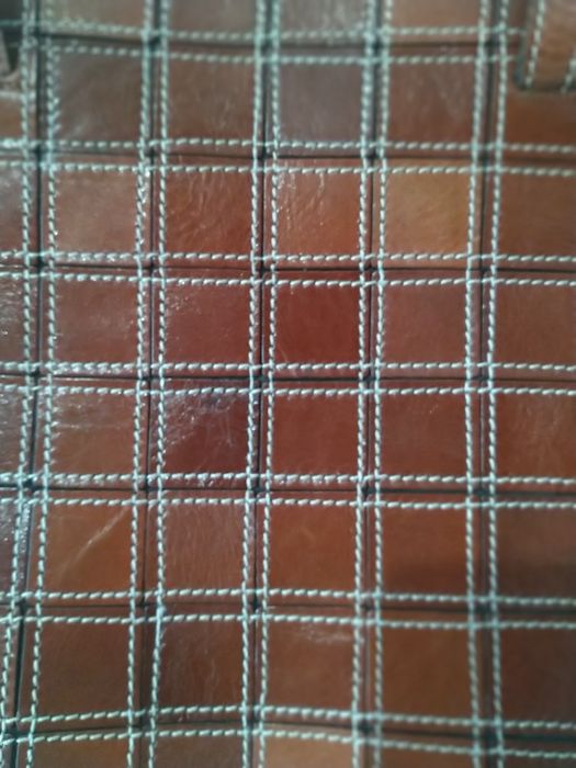 Mala Vintage em Pele