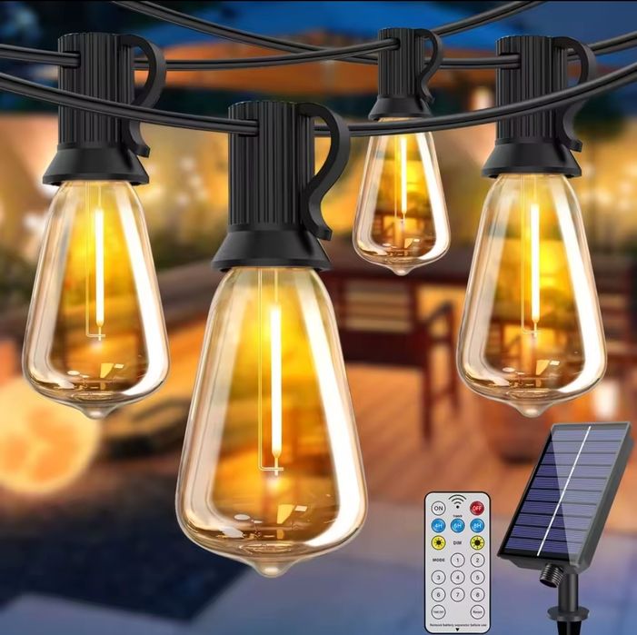 Стильна міцна водостійка гірлянда