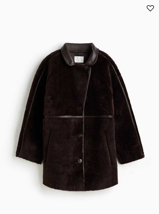 Дубленка еко-шкіра H&M
