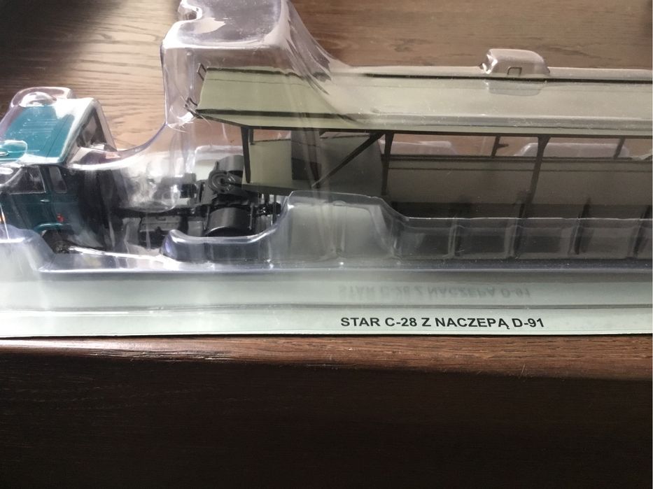 Star C-28 z naczepą D-91 laweta premium