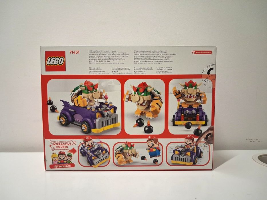 ENVIO GRATIS-LEGO 71431 Bowser's Muscle Car (Super Mario)