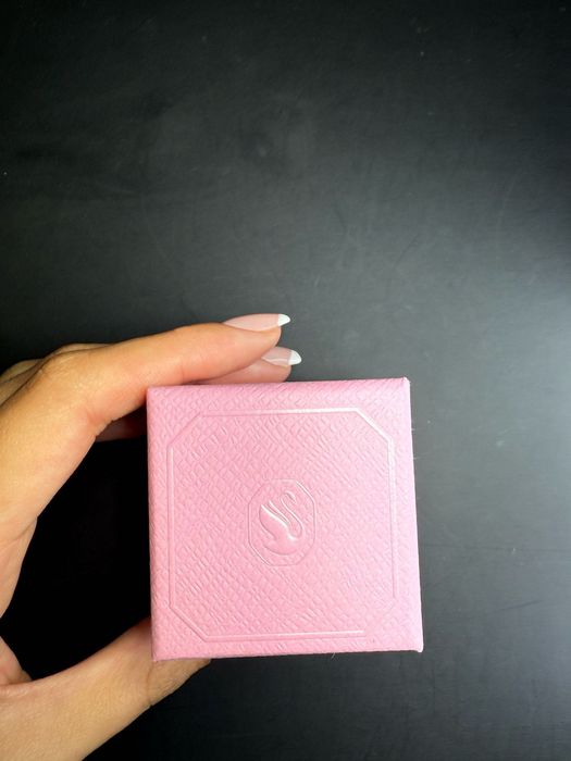 Anel Swarovski Matrix Alime white/RHS, original