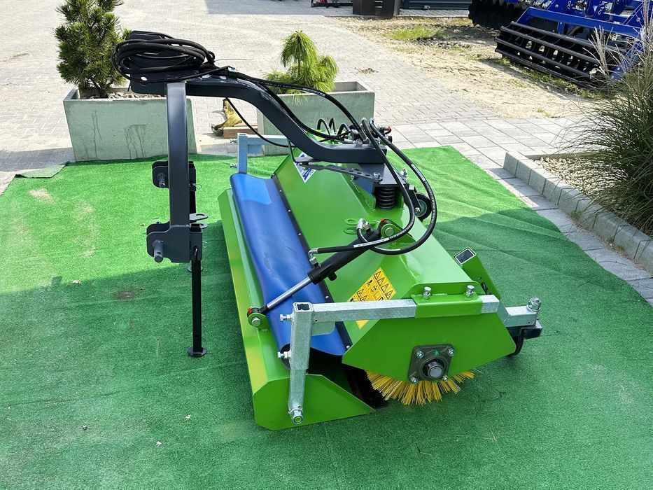 MINI Zamiatarka hydrauliczna do traktora ciągnika kostki drogowa