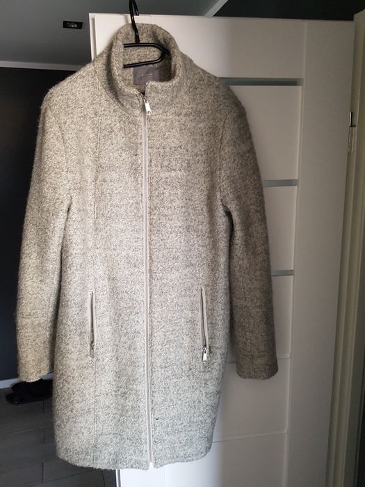 Płaszczyk szary damski