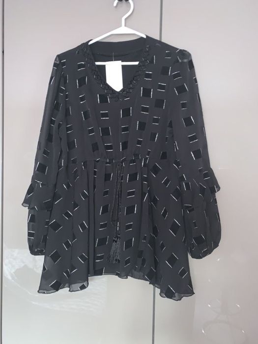 Czarna bluzka damska jak nowa