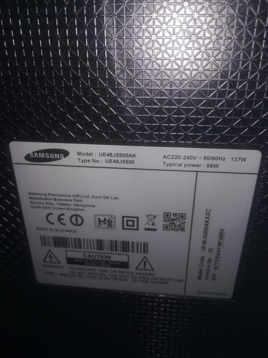 TV Samsung UE48J5500AK