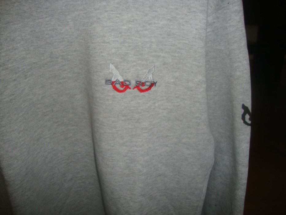 Sweat Bad Boy cinzento mesclado