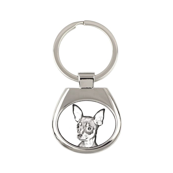 Rosyjski toy brelok ze zdjęciem psa Art-Dog