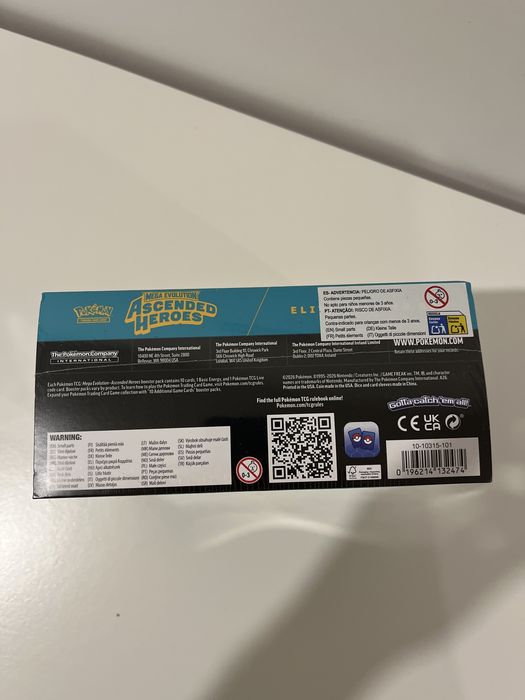Pokemon ETB Ascended Heroes