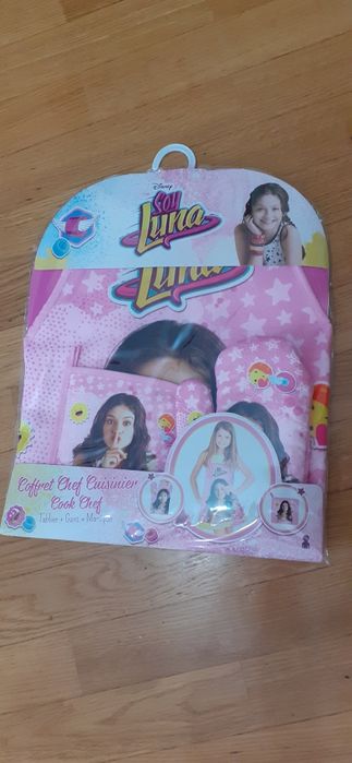 Conjunto avental Luna para crianças.