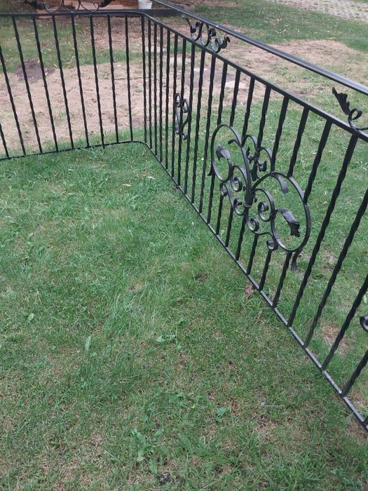 Balustrada stalowa balkonowa/tarasowa