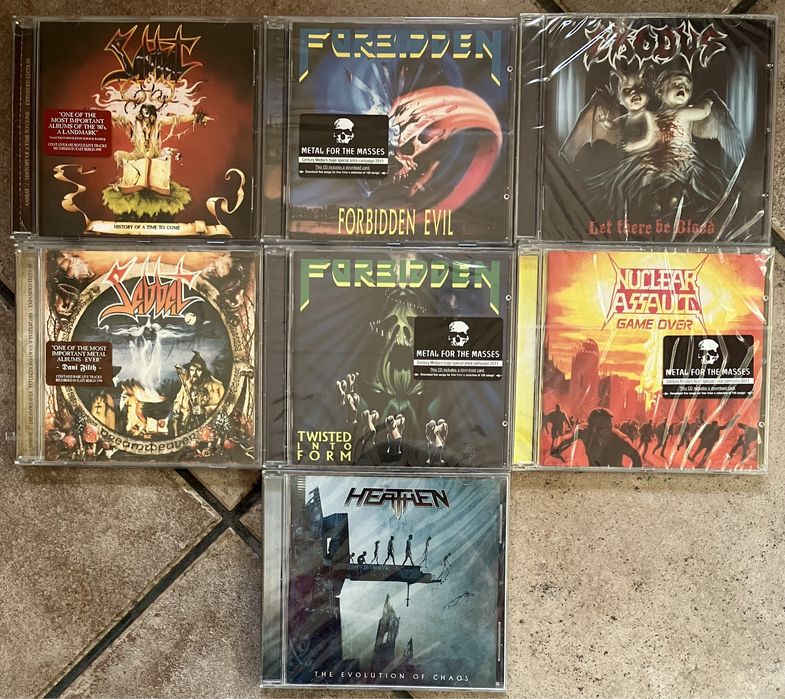 Exodus, Heathen, Nuclear Assault, Sabbat, Forbidden