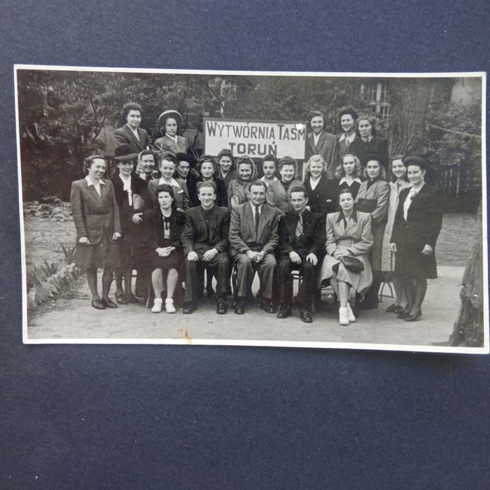 Pocztówka Toruń Wytwórnia Taśm