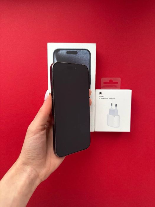 Терміново! iPhone 15 Pro 256gb! Фізична сім! + Комлект! Айфон 15 про