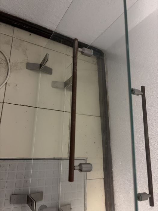 Ecrã para lareira de vidro Nº04 6MM INOX