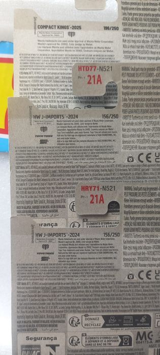 Conjunto 3 mazda RX-3 Hot Wheels