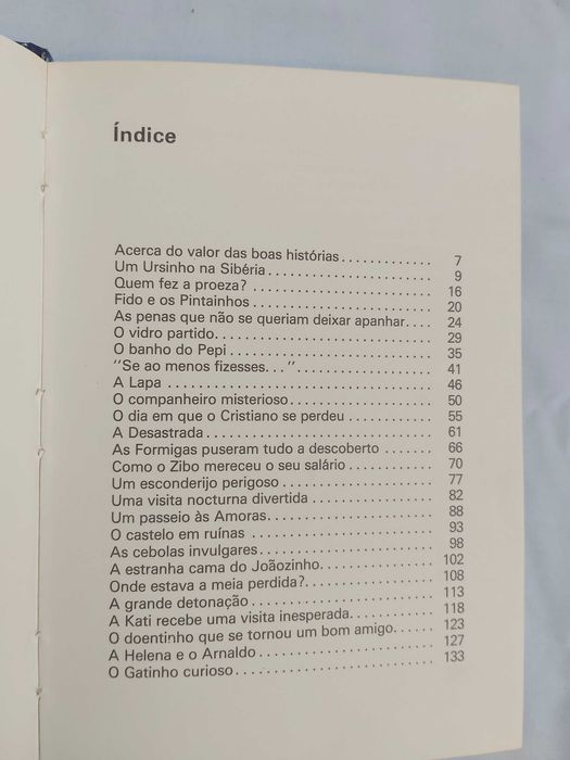 Livro de histórias infantis